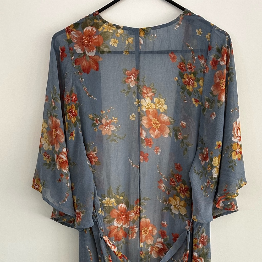 American Eagle Floral Duster - Picture 6 of 8